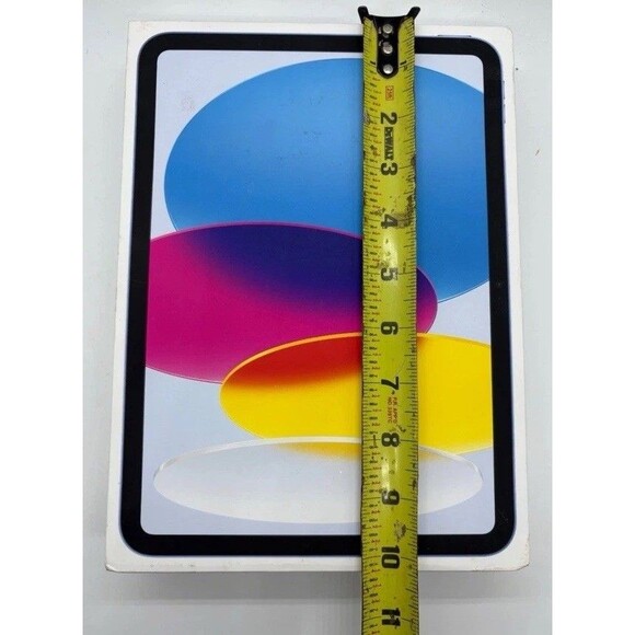 Apple iPad 10th Gen 64 GB Wi-Fi 10.9in Blue Empty BOX ONLY NO TABLET - Picture 9 of 10